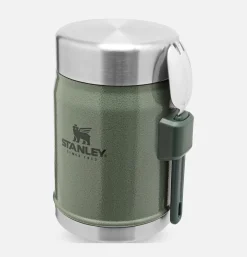 STANLEY 1913 Outdoor*Legendary Food Jar + Spork Hammertone Green