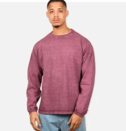 GOOD ON T-shirts*LS Heavy Crew Tee Azuki