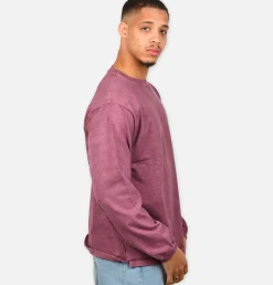 GOOD ON T-shirts*LS Heavy Crew Tee Azuki