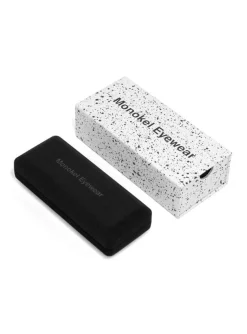 MONOKEL EYEWEAR Accessoires*Lunettes de Soleil Rio Black - Solid Grey