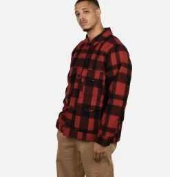 FILSON Blousons & Manteaux*Mackinaw Cruiser Red Black