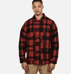 FILSON Blousons & Manteaux*Mackinaw Cruiser Red Black