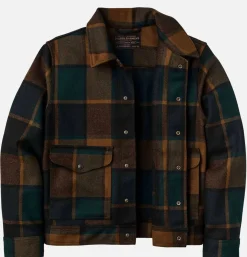 FILSON Blousons & Manteaux*Mackinaw Wool Work Plaid Green