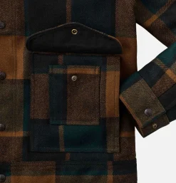 FILSON Blousons & Manteaux*Mackinaw Wool Work Plaid Green
