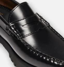 Femme G.H. BASS Chaussures*Mocassin Femme Gh Bass Larson Black Gh Bass