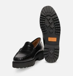 Femme G.H. BASS Chaussures*Mocassin Femme Gh Bass Larson Black Gh Bass