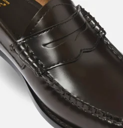 Femme G.H. BASS Chaussures*Mocassin Femme Weejun Chocolate