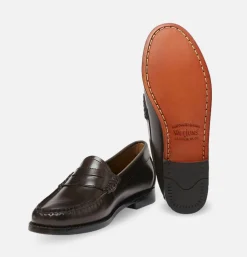 Femme G.H. BASS Chaussures*Mocassin Femme Weejun Chocolate