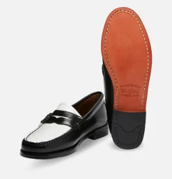 Femme G.H. BASS Chaussures*Mocassin Femme Weejun Noir et blanc