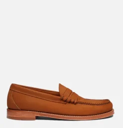 Homme G.H. BASS Mocassins*Mocassin Larson Nubuck Tan