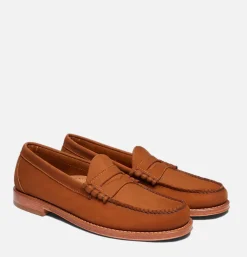 Homme G.H. BASS Mocassins*Mocassin Larson Nubuck Tan