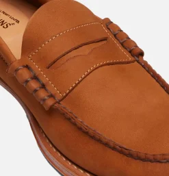 Homme G.H. BASS Mocassins*Mocassin Larson Nubuck Tan