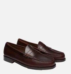 Homme G.H. BASS Mocassins*Mocassin Larson Weejun Chocolate