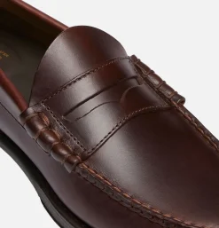 Homme G.H. BASS Mocassins*Mocassin Larson Weejun Chocolate