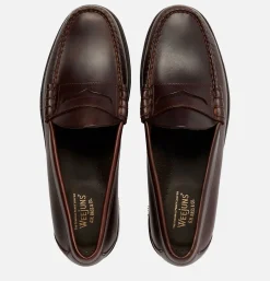Homme G.H. BASS Mocassins*Mocassin Larson Weejun Chocolate