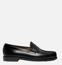 Homme G.H. BASS Mocassins*Mocassin Weejun Weave Black