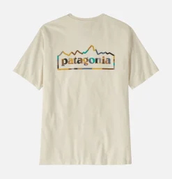 PATAGONIA T-shirts*M's Unity Fitz Responsibility Tee Blanc