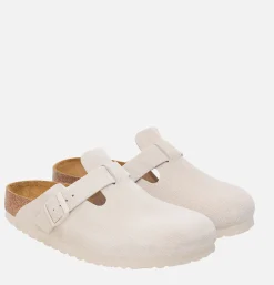 Homme BIRKENSTOCK Sandales*Mules Boston  Antwhite Etroite