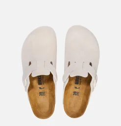 Homme BIRKENSTOCK Sandales*Mules Boston  Antwhite Etroite