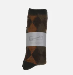Homme ANONYMOUS ISM Chaussettes*Napping Jq Crew Socks Moss Brown