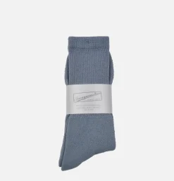 Homme ANONYMOUS ISM Chaussettes*Oc Pile Low Crew Blue