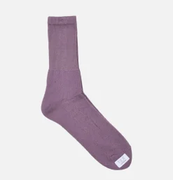 Homme ANONYMOUS ISM Chaussettes*Oc Pile Low Crew Violet