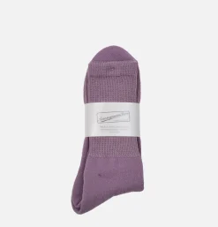 Homme ANONYMOUS ISM Chaussettes*Oc Pile Low Crew Violet