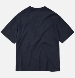 FRIZMWORKS T-shirts*Og Double Rib Oversized Tee Navy