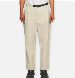 GOLDWIN Pantalons*One Tuck Ankle Pants Beige