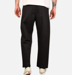 UNIVERSAL WORKS Chinos*Pantalon Double Pleated Black