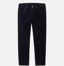 CARHARTT WIP Pantalons*Pantalon Newel Cord Dark Navy