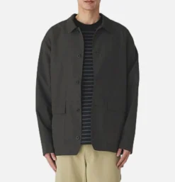 SNOW PEAK Vestes*Pe/co Weather Jacket Charcoal