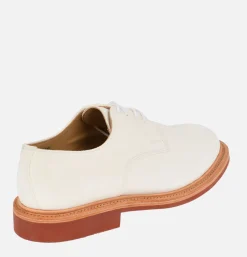 Homme SANDERS Chaussures*Plain Vamp Gibson White
