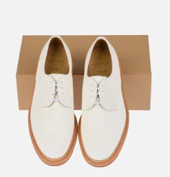Homme SANDERS Chaussures*Plain Vamp Gibson White
