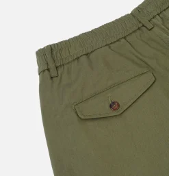 UNIVERSAL WORKS Pantalons*Pleated Track Pant Olive