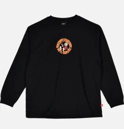 MANASTASH T-shirts*Poly Tee Ls 24hrs Black
