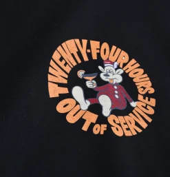 MANASTASH T-shirts*Poly Tee Ls 24hrs Black