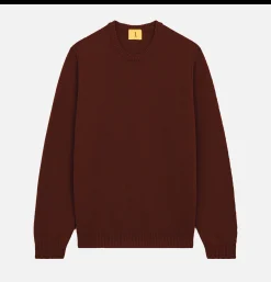 NITTO KNITWEAR Pulls & Cardigans*Pull Youri Col Rond Brique