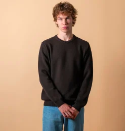 NITTO KNITWEAR Pulls & Cardigans*Pull Youri Col Rond Marron