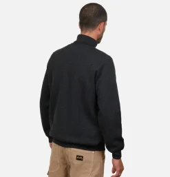 NITTO KNITWEAR Pulls & Cardigans*Pull Youri Col Roule Charcoal