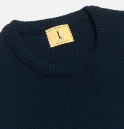NITTO KNITWEAR Pulls & Cardigans*Pull Youri Coton Navy