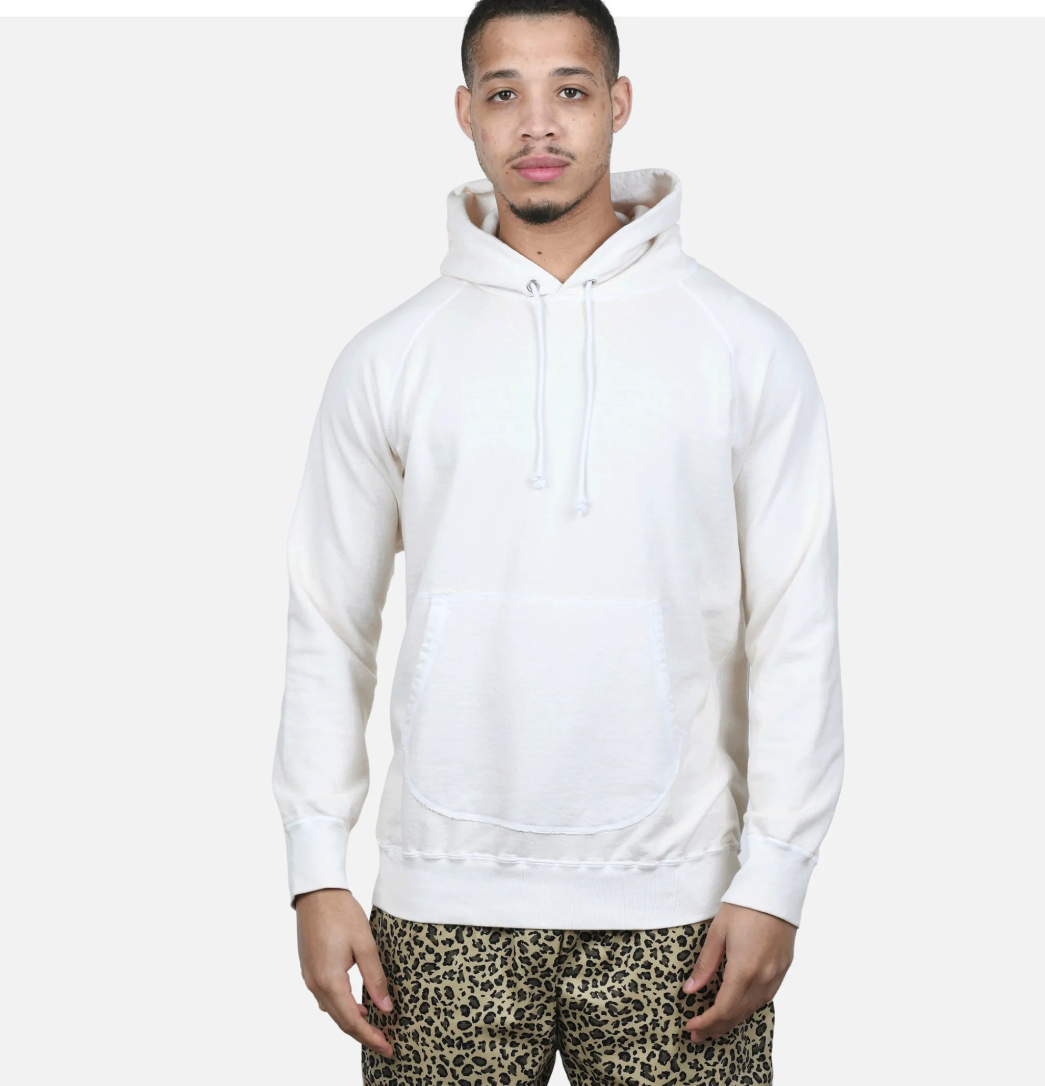 GOOD ON Sweats & Polaires*Pullover Hooded Sweat Natural