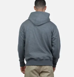 JACKMAN Sweats & Polaires*Pullover Hooded Sweatshirt Stone Grey