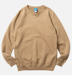 GOOD ON Sweats & Polaires*Raglan Crew Sweat Coyote