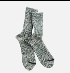 Homme ROTOTO Chaussettes*Recycle Cotton Ribbed Socks