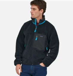PATAGONIA Sweats & Polaires*Retro X Jacket Pitch Blue