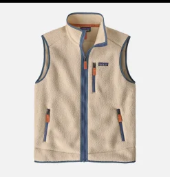 PATAGONIA Sweats & Polaires*Retropile Vest Dark natural