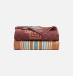 PENDLETON Maison*Set/2 Carico Lake Stripe Sand
