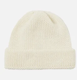 UNIVERSAL WORKS Gants • Bonnets • Echarpes*Short Watch Cap Ecru