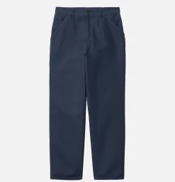 CARHARTT WIP Work Pants*Single Knee Blue Rinse